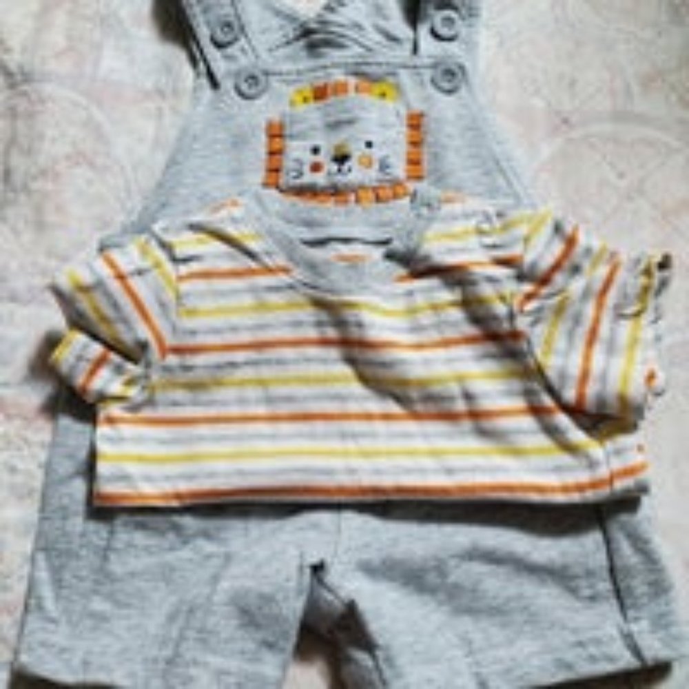 3 month baby boy Overall Outfit